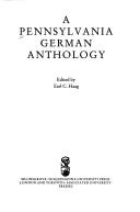 Cover of: A Pennsylvania German anthology