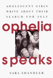 Cover of: Ophelia Speaks | Sara Shandler