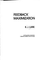 Cover of: Feedback maximization