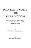 Prophetic voice for the kingdom by Gregory Lee Jackson