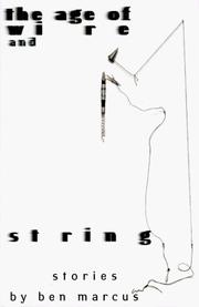 Cover of: The age of wire and string: stories