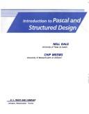 Cover of: Introduction to Pascal and structured design by Nell B. Dale, Nell B. Dale