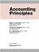 Cover of: Accounting principles