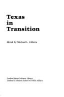 Cover of: Texas in transition