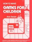 Cover of: How to make games for children