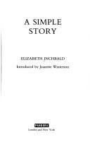 A simple story by Mrs. Inchbald