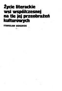 Cover of: Życie literackie wsi współczesnej na tle jej przeobrażeń kulturowych