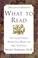 Cover of: What to read