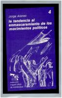 Cover of: La tendencia al enmascaramiento de los movimientos políticos: el caso del Partido Socialista de los Trabajadores