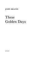 Cover of: These golden days