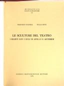 Cover of: Le sculture del teatro: i rilievi con i cicli di Apollo e Artemide