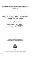The Anzus Pact and the Treaty of Peace with Japan by Robin Kay