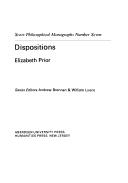 Cover of: Dispositions by E. W. Prior