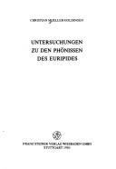 Cover of: Untersuchungen zu den Phönissen des Euripides
