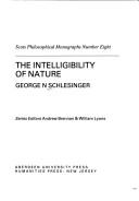 Cover of: The intelligibility of nature