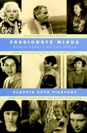 Passionate Minds by Claudia Roth Pierpont