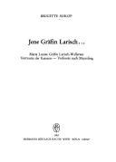 Cover of: Jene Gräfin Larisch-- by Brigitte Sokop