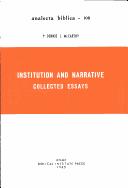Institution and narrative by McCarthy, Dennis J.