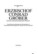 Cover of: Erzbischof Conrad Gröber und die nationalsozialistische Diktatur by Bruno Schwalbach