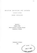 Cover of: British shipping and seamen, 1630-1960: some studies