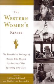 Cover of: The Western women's reader
