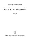 Cover of: Katalog der römischen Lampen des Rheinischen Landesmuseums Trier: Bildlampen und Sonderformen