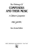Cover of: The dictionary of composers and their music: a listener's companion
