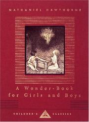 Cover of: A wonder book for girls and boys by Nathaniel Hawthorne