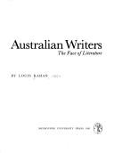 Cover of: Australian writers: the face of literature
