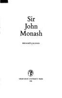 Cover of: Sir John Monash