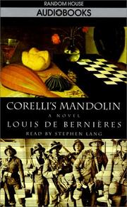 Cover of: Corelli's Mandolin  by 