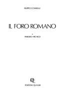 Il foro romano by Filippo Coarelli