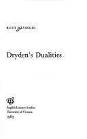 Cover of: Dryden's dualities