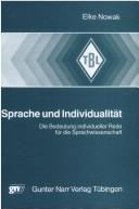 Cover of: Sprache und Individualität: die Bedeutung individueller Rede für die Sprachwissenschaft