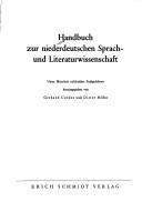 Cover of: Handbuch zur niederdeutschen Sprach- und Literaturwissenschaft