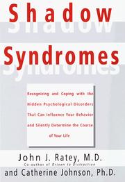 Cover of: Shadow syndromes