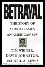 Cover of: Betrayal by Tim Weiner