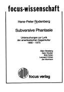 Subversive Phantasie by Hans-Peter Rodenberg