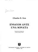Essays before a sonata by Charles Ives