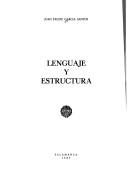 Cover of: Lenguaje y estructura