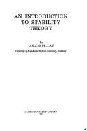 Cover of: An introduction to stability theory
