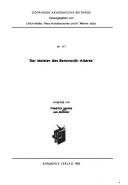 Cover of: "Der Meister des Berswordt-Altares"