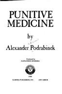 Cover of: Punitive medicine