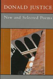 Cover of: New & selected poems by Justice, Donald Rodney