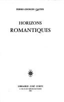 Cover of: Horizons romantiques