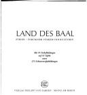 Cover of: Land des Baal: Syrien, Forum der Völker und Kulturen