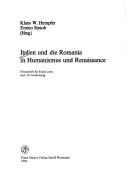Italien und die Romania in Humanismus und Renaissance by Erich Loos, Klaus W. Hempfer, Enrico Straub