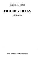 Cover of: Theodor Heuss: ein Porträt