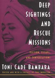 Cover of: Deep sightings and rescue missions by Toni Cade Bambara