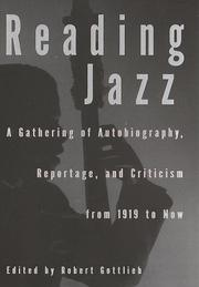 Cover of: Reading jazz by edited by Robert Gottlieb.